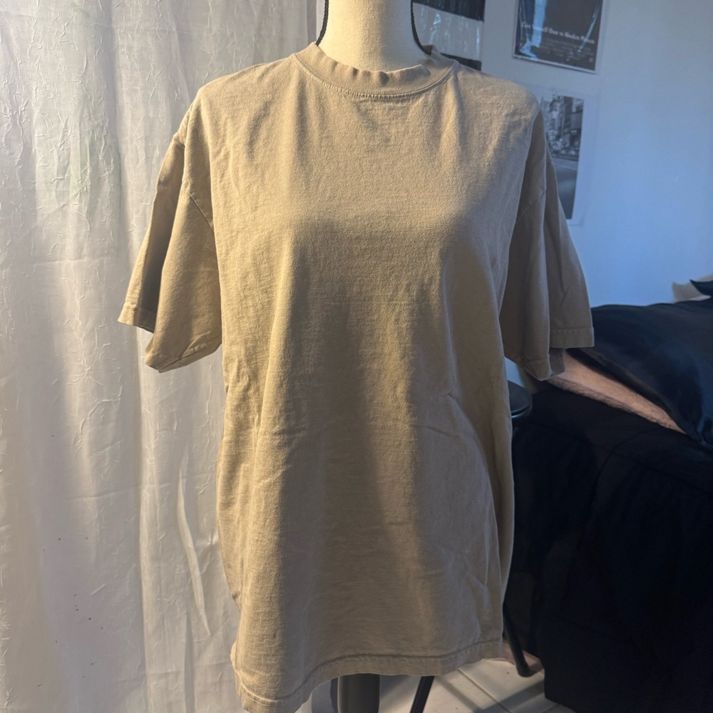 Classic Tan Short Sleeve Men's Tee